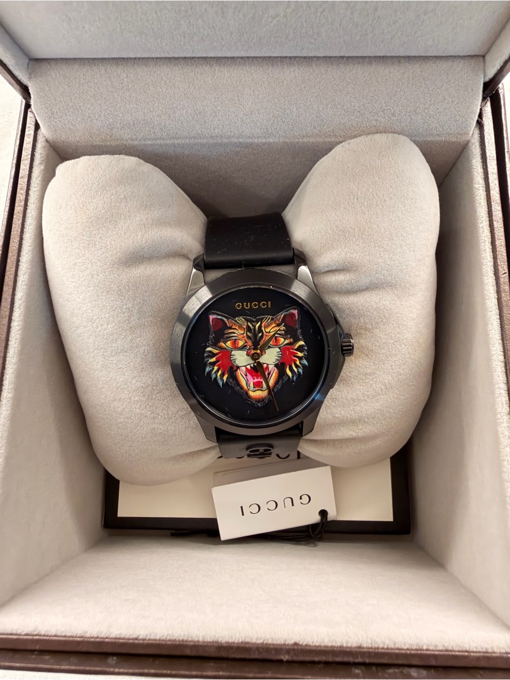 Gucci Angry Cat G-Timeless Watch